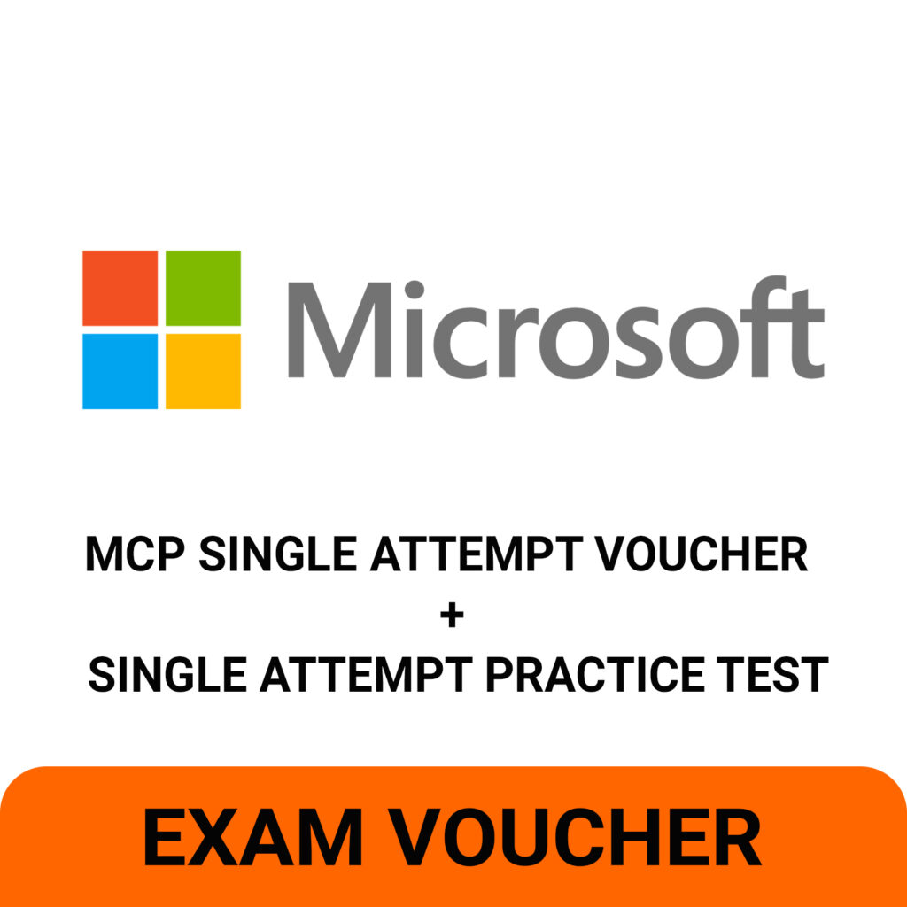 MCP Single Attempt Voucher + Single Attempt Practice Test